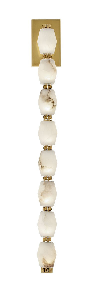 Visual Comfort Modern - SLWS54727ALBHAB - LED Wall Sconce - Collier - Hand Rubbed Antique Brass