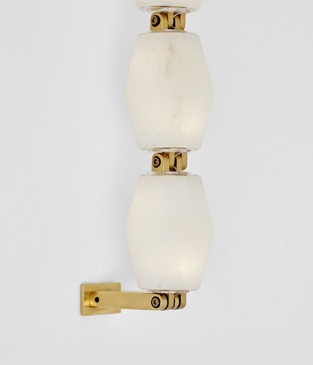 Visual Comfort Modern - SLWS54727ALBHAB - LED Wall Sconce - Collier - Hand Rubbed Antique Brass