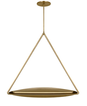 Visual Comfort Modern - PBPD35127NB/NB - LED Pendant - Cymbal - Natural Brass