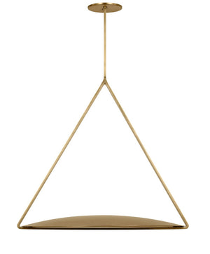 Visual Comfort Modern - PBPD35127NB/NB - LED Pendant - Cymbal - Natural Brass