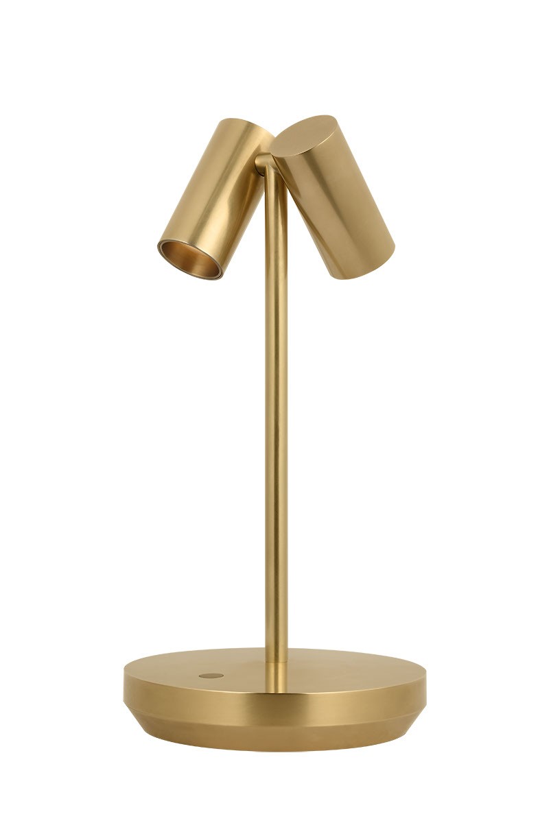 Visual Comfort Modern - SLTB53427HAB - LED Table Lamp - Doppia - Hand Rubbed Antique Brass