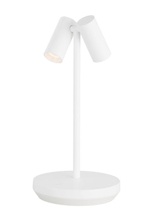 Visual Comfort Modern - SLTB53427W - LED Table Lamp - Doppia - Matte White