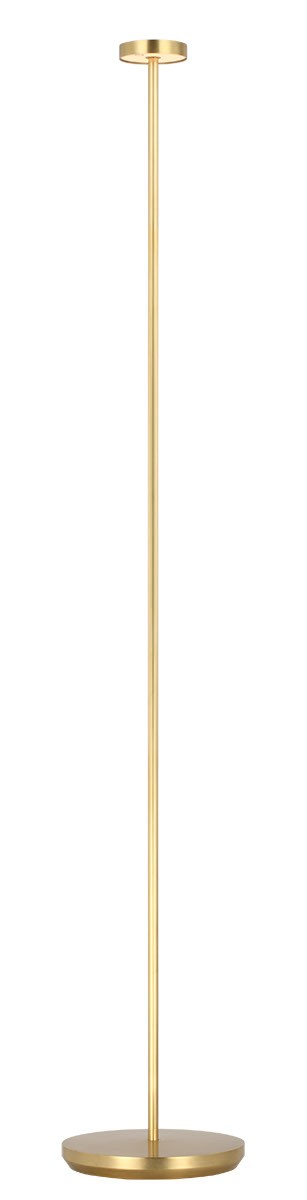 Visual Comfort Modern - SLFL53727HAB - LED Floor Lamp - Moneta - Hand Rubbed Antique Brass