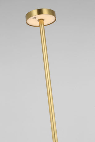 Visual Comfort Modern - SLFL53727HAB - LED Floor Lamp - Moneta - Hand Rubbed Antique Brass