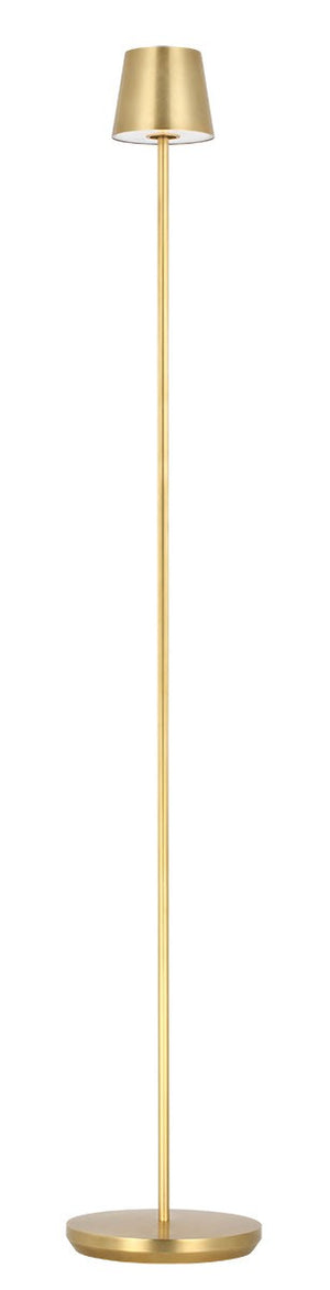 Visual Comfort Modern - SLFL53527HAB - LED Floor Lamp - Nevis - Hand Rubbed Antique Brass