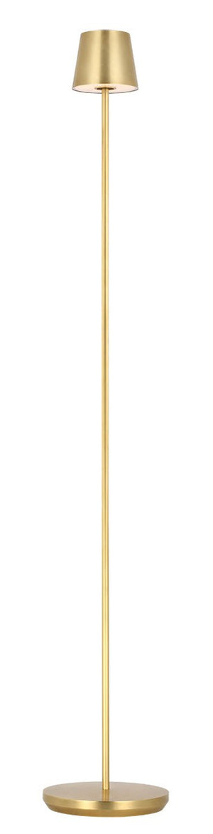 Visual Comfort Modern - SLFL53527HAB - LED Floor Lamp - Nevis - Hand Rubbed Antique Brass