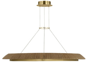 Visual Comfort Modern - SLCH55727NTHAB - LED Chandelier - Noa - Hand Rubbed Antique Brass