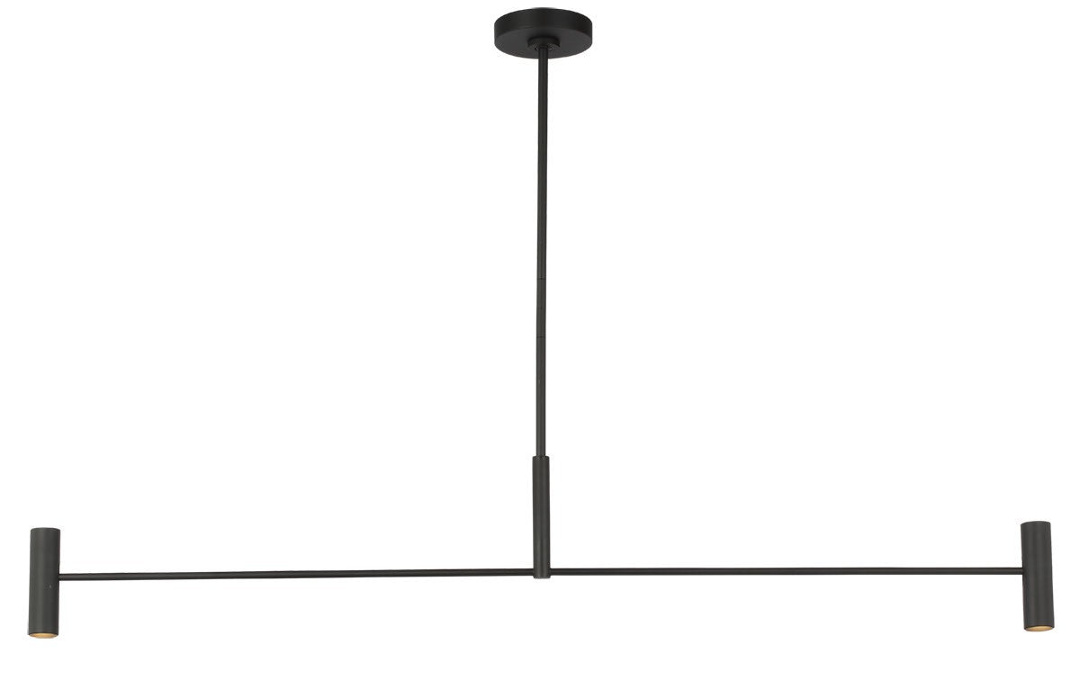 Visual Comfort Modern - SLLS57130B - LED Linear Chandelier - Ponte - Nightshade Black