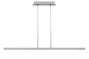 Visual Comfort Modern - 700LSSTG48PSS-LED927 - LED Linear Suspension - Stagger - Polished Stainless Steel