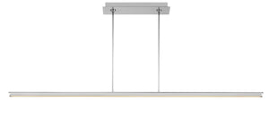 Visual Comfort Modern - 700LSSTG72PSS-LED927 - LED Linear Suspension - Stagger - Polished Stainless Steel