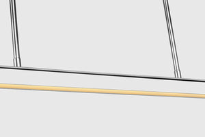 Visual Comfort Modern - 700LSSTG72PSS-LED927 - LED Linear Suspension - Stagger - Polished Stainless Steel