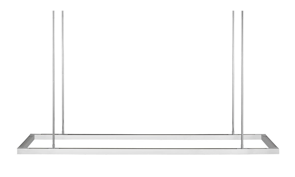 Visual Comfort Modern - 700LSSTG50PSS-LED927 - LED Linear Suspension - Stagger - Polished Stainless Steel