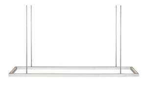 Visual Comfort Modern - 700LSSTG50PSS-LED927 - LED Linear Suspension - Stagger - Polished Stainless Steel
