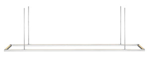 Visual Comfort Modern - 700LSSTG84PSS-LED927 - LED Linear Suspension - Stagger - Polished Stainless Steel