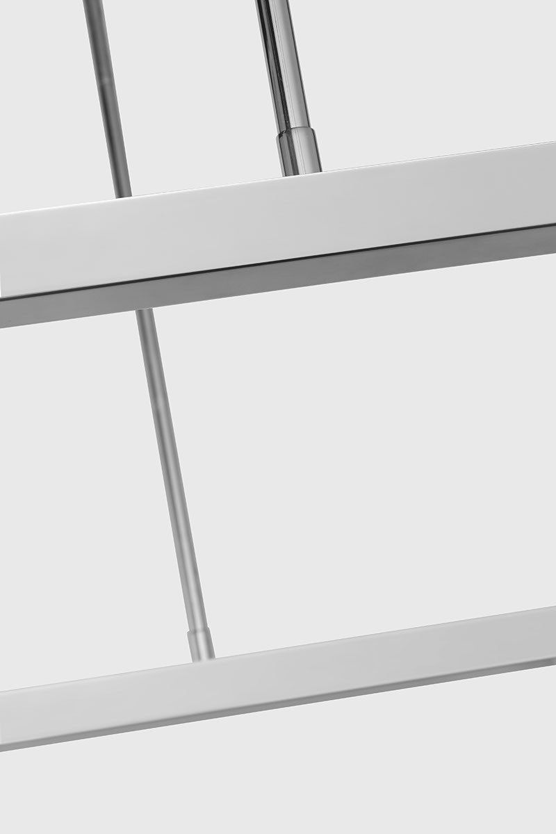 Visual Comfort Modern - 700LSSTG84PSS-LED927 - LED Linear Suspension - Stagger - Polished Stainless Steel