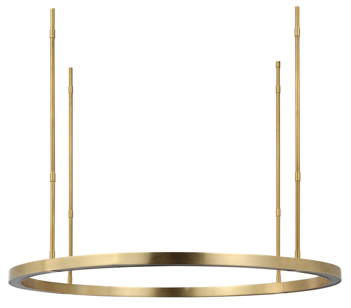 Visual Comfort Modern - MDCH53827HAB - LED Chandelier - Stagger - Hand Rubbed Antique Brass