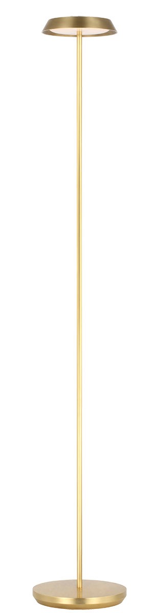 Visual Comfort Modern - SLFL53627HAB - LED Floor Lamp - Tepa - Hand Rubbed Antique Brass