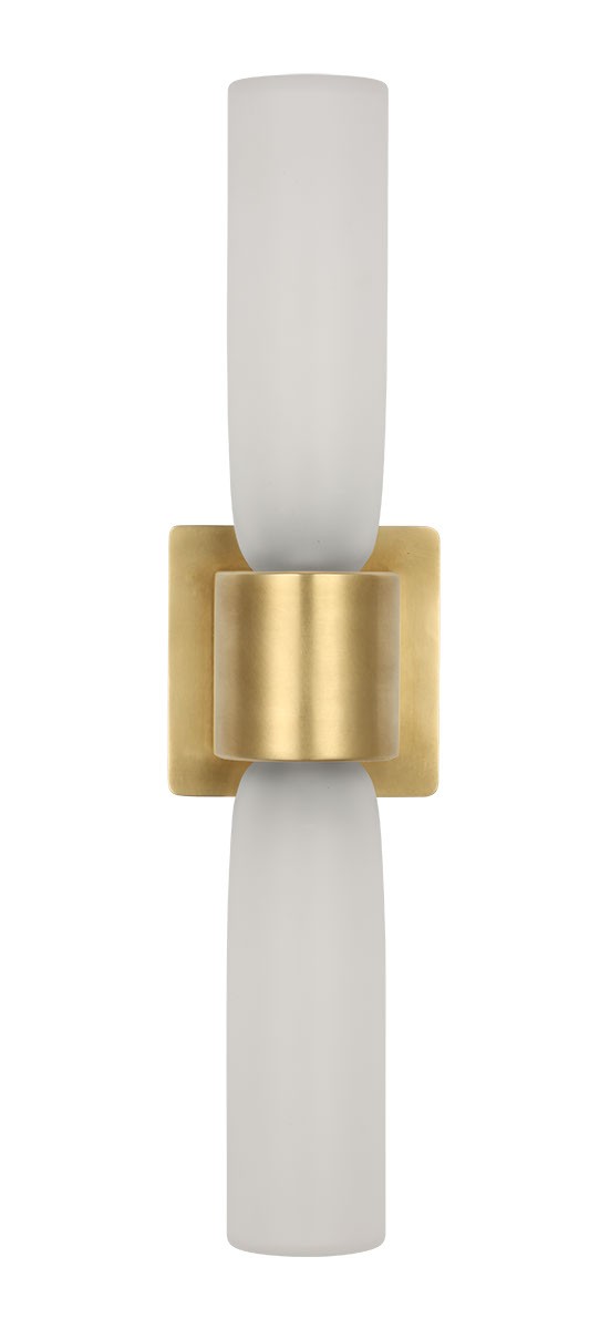 Visual Comfort Modern - KWWS49827CEHAB - LED Wall Sconce - Volver - Hand Rubbed Antique Brass