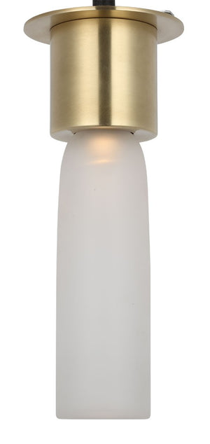Visual Comfort Modern - KWFM49927CEHAB - LED Flush Mount - Volver - Hand Rubbed Antique Brass