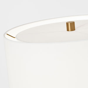 Visual Comfort Studio - BT1101SHG1 - One Light Table Lamp - Shanghai - Shellish Grey