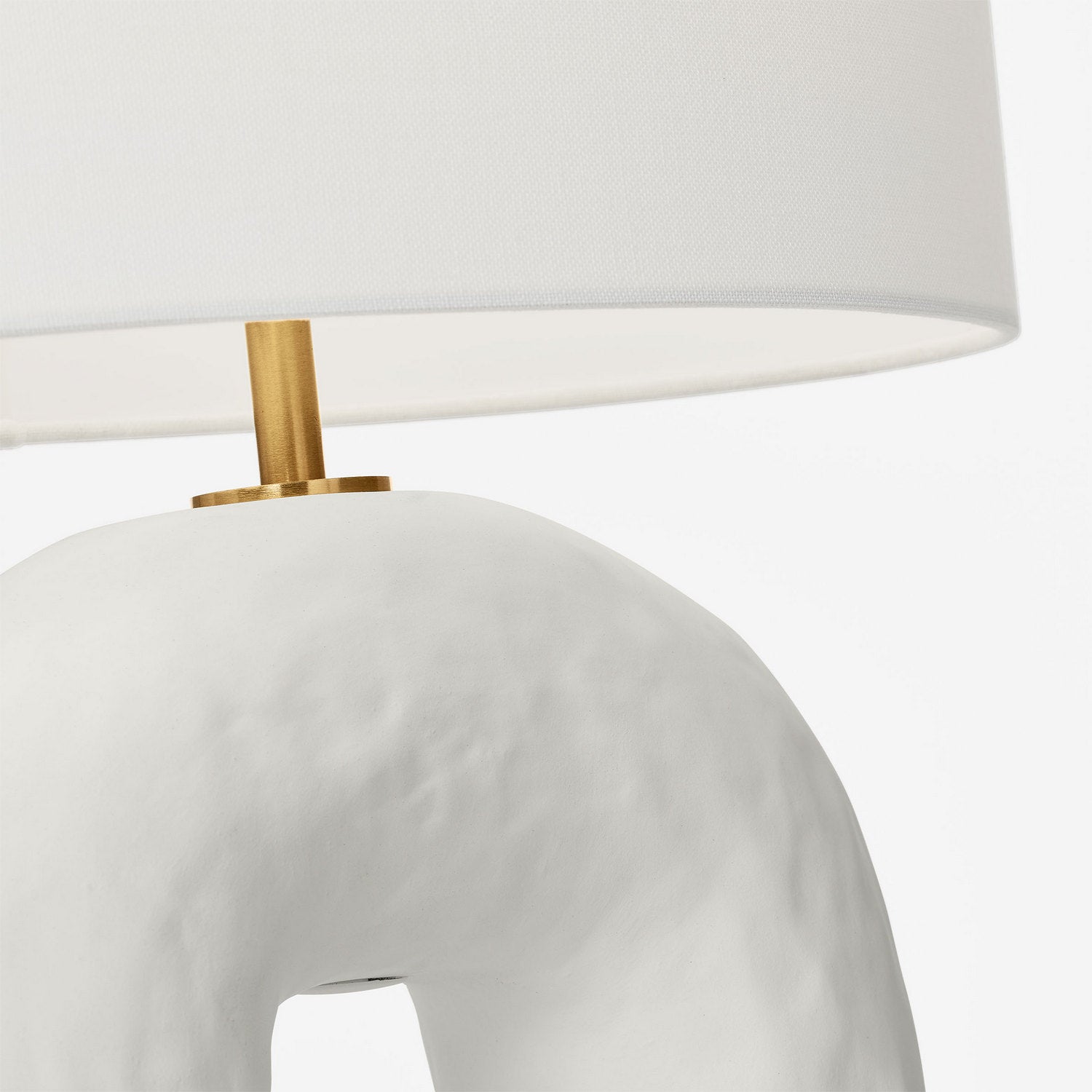 Visual Comfort Studio - HT1081MWC1 - One Light Table Lamp - Aura - Matte White Ceramic