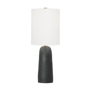 Visual Comfort Studio - HT1081RBC1 - One Light Table Lamp - Aura - Rough Black Ceramic