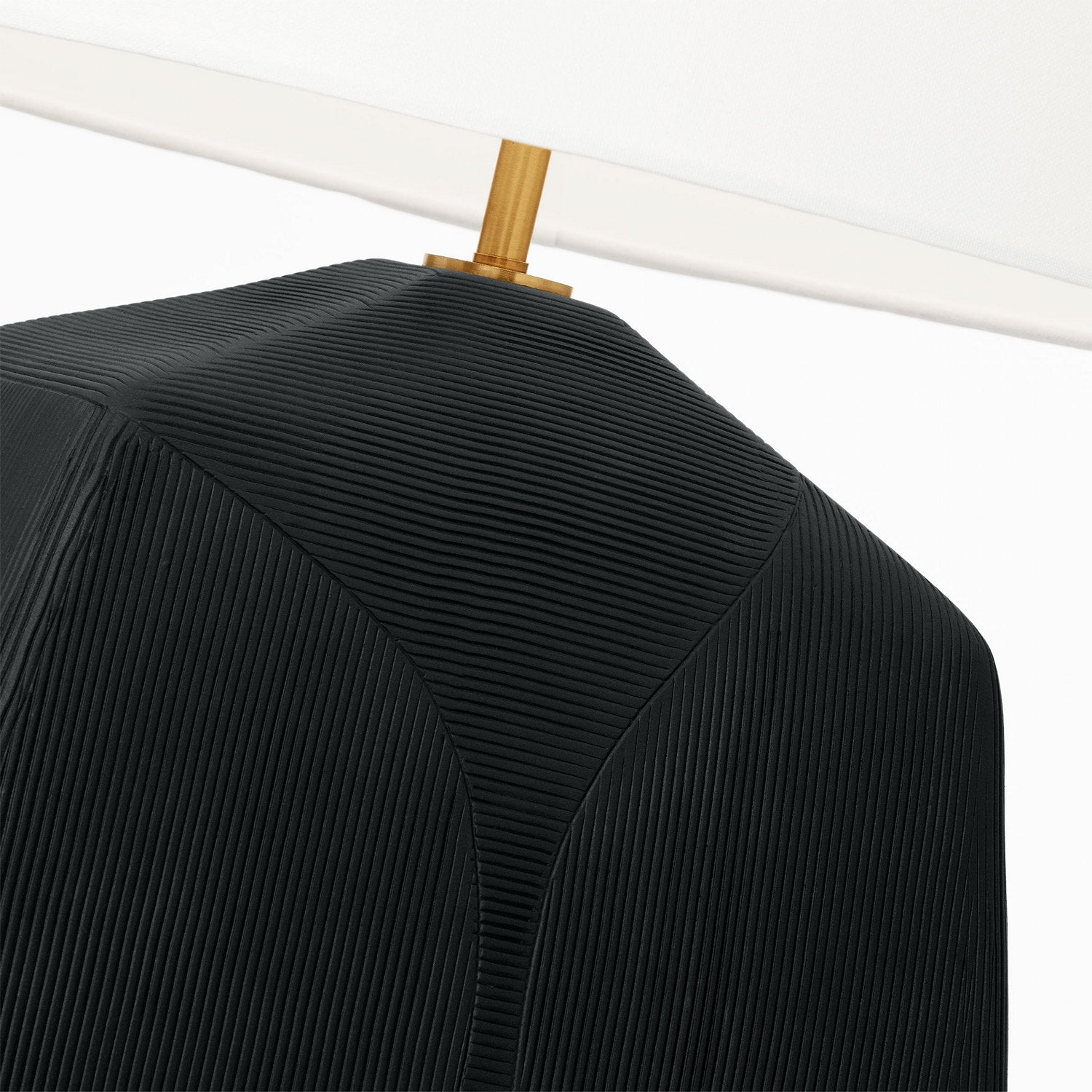 Visual Comfort Studio - HT1121RBC1 - One Light Table Lamp - Tallulah - Rough Black Ceramic
