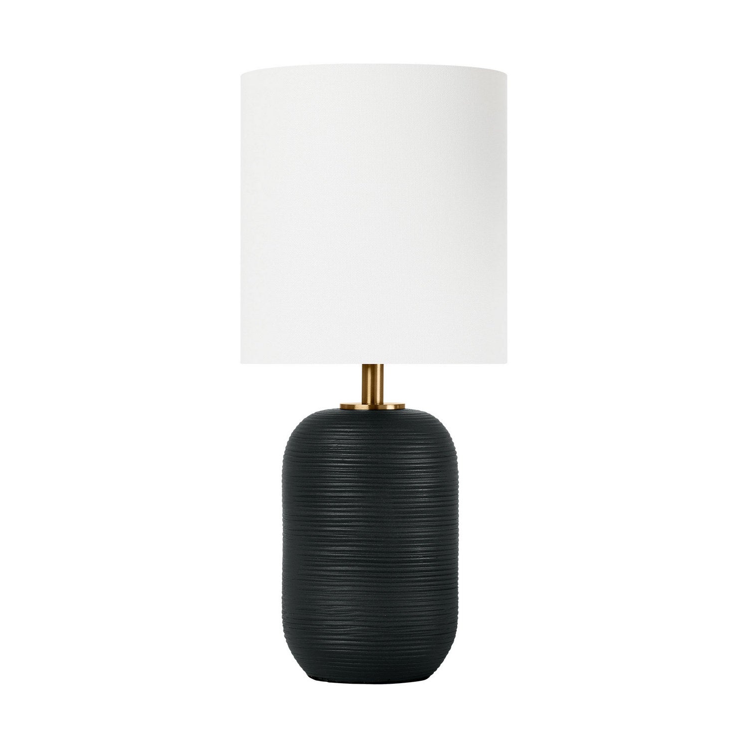 Visual Comfort Studio - HT1141RBC1 - One Light Table Lamp - Fanny - Rough Black Ceramic