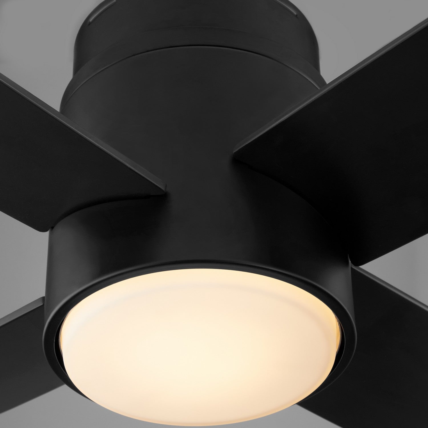 Oxygen - 3-128-15 - 44"Ceiling Fan - Oslo Hugger - Black