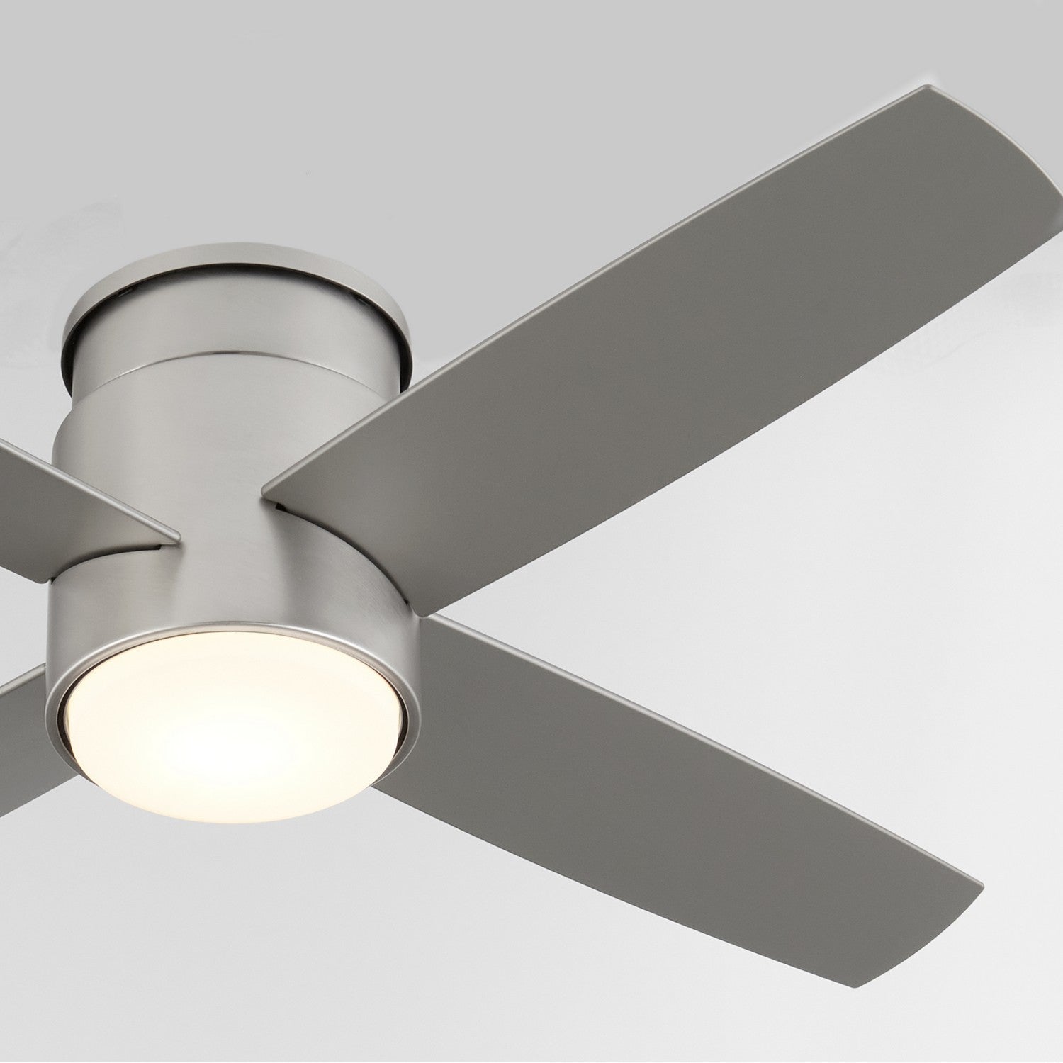 Oxygen - 3-128-24 - 44"Ceiling Fan - Oslo Hugger - Satin Nickel