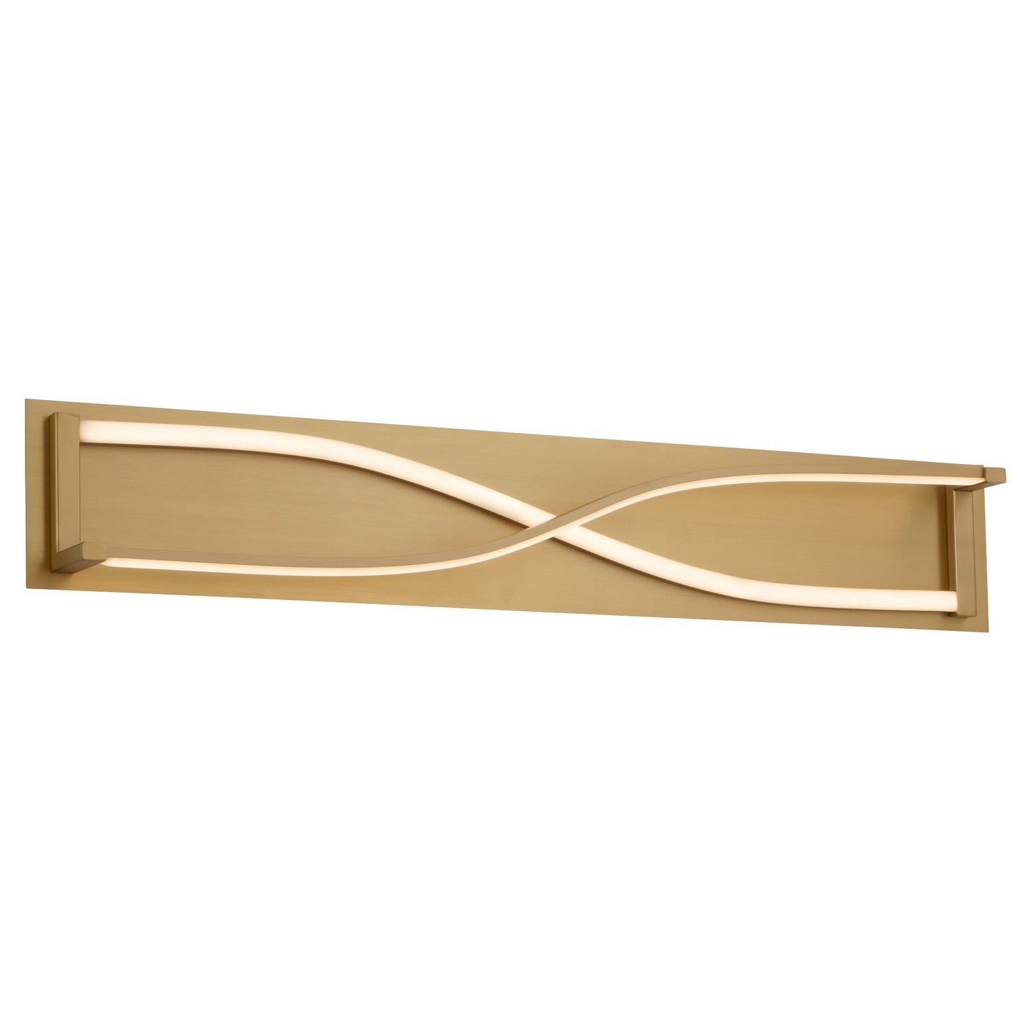 Oxygen - 3-5007-40 - LED Vanity - Hyperion - Aged Brass