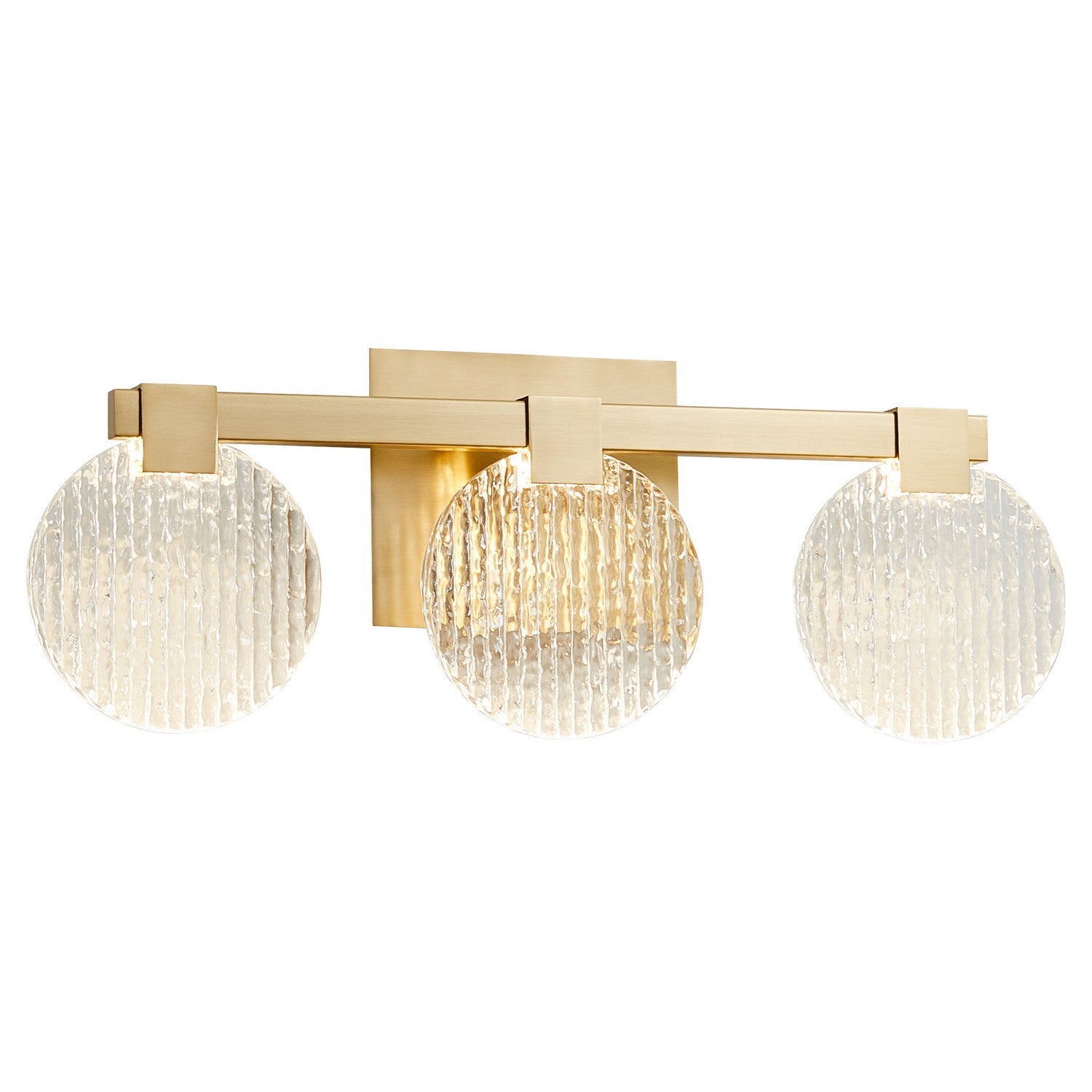 Oxygen - 3-5052-40 - LED Vanity - Axiom - Aged Brass