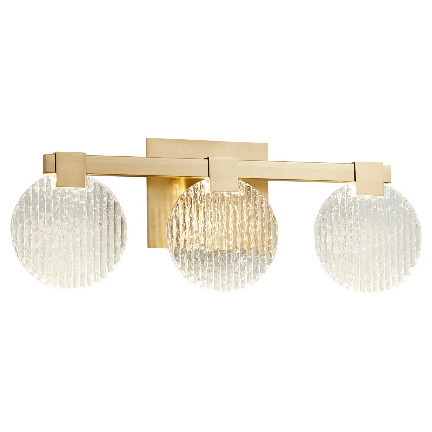 Oxygen - 3-5052-40 - LED Vanity - Axiom - Aged Brass