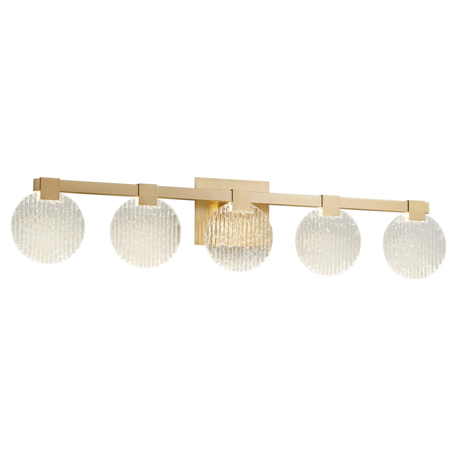 Oxygen - 3-5054-40 - LED Vanity - Axiom - Aged Brass