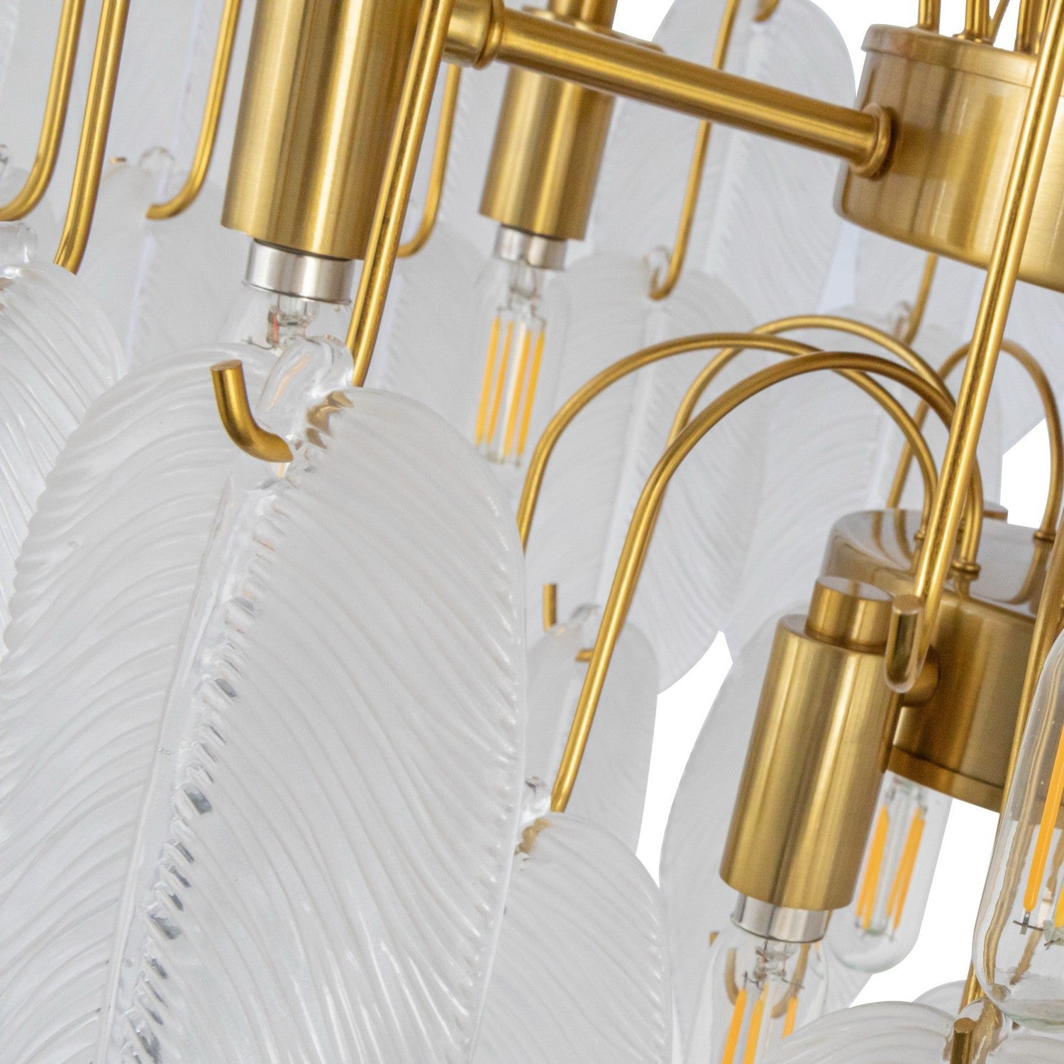 Artcraft - AC11781BR - Ten Light Chandelier - Alessia - Brushed Brass