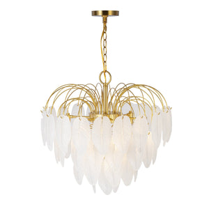 Artcraft - AC11781BR - Ten Light Chandelier - Alessia - Brushed Brass