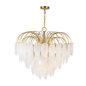 Artcraft - AC11782BR - 19 Light Chandelier - Alessia - Brushed Brass