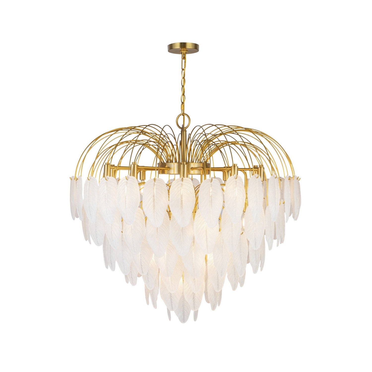 Artcraft - AC11783BR - 24 Light Chandelier - Alessia - Brushed Brass