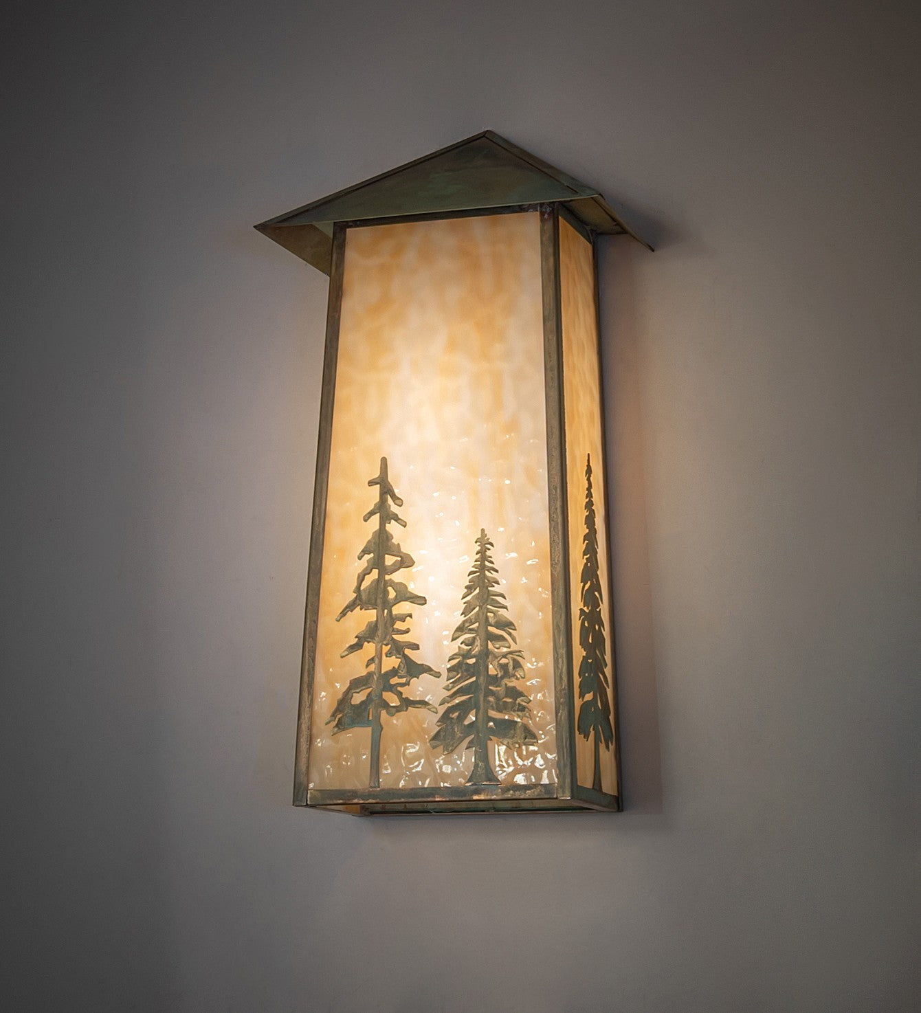 Meyda Tiffany - 269430 - Two Light Wall Sconce - Stillwater - Verdigris