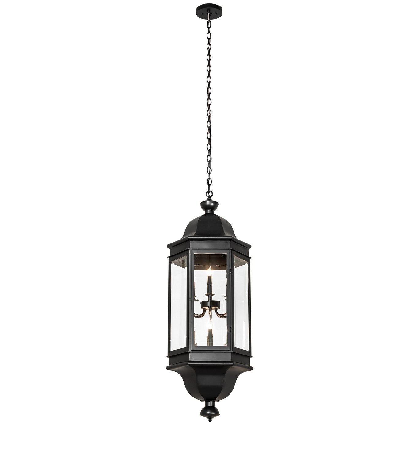 Meyda Tiffany - 269590 - LED Pendant - Gascony - Solar Black