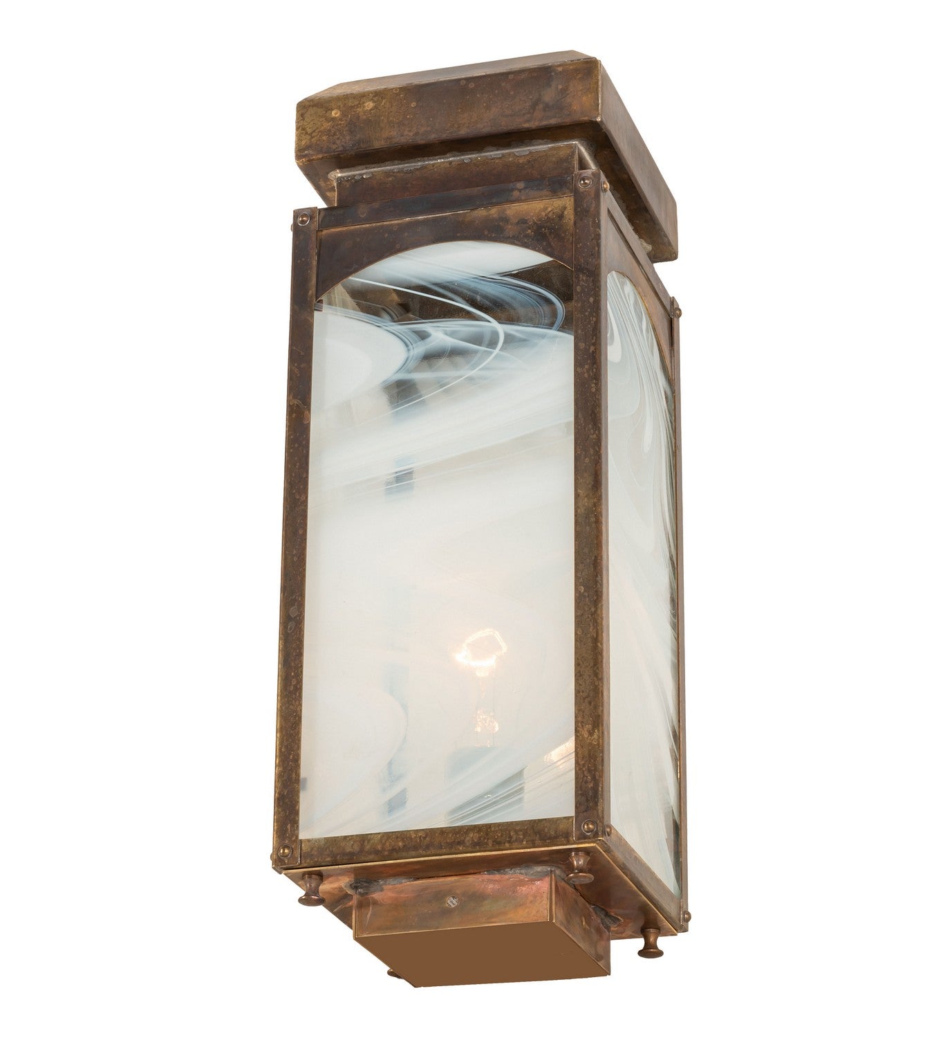 Meyda Tiffany - 269701 - One Light Post Mount - Esopus - Custom