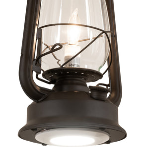 Meyda Tiffany - 269969 - One Light Mini Pendant - Miners Lantern - Oil Rubbed Bronze