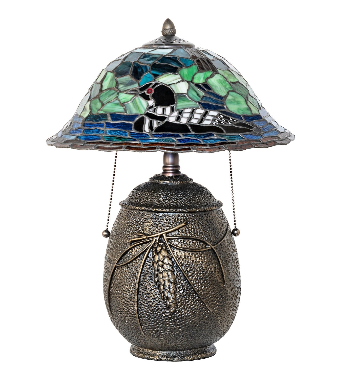 Meyda Tiffany - 274250 - Two Light Table Lamp - Loon