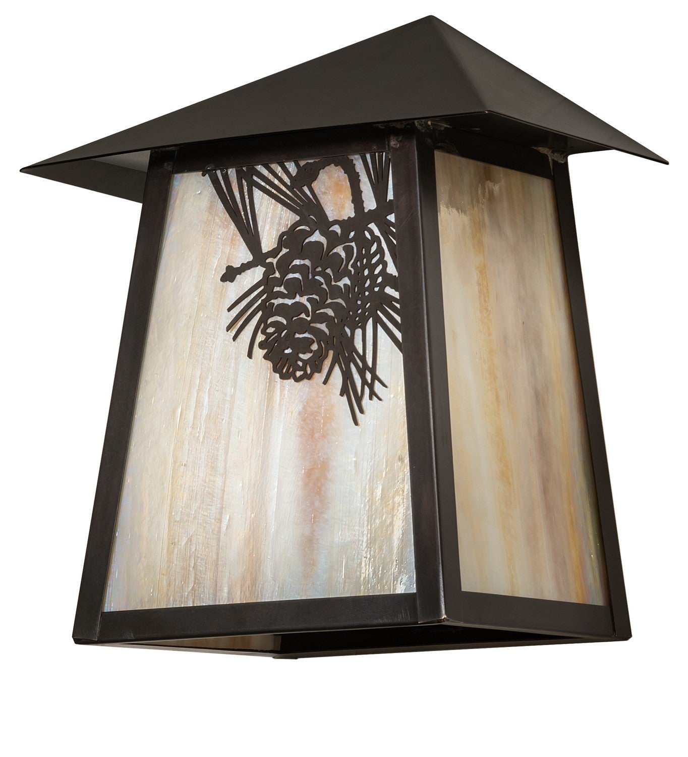 Meyda Tiffany - 29533 - One Light Wall Sconce - Stillwater - Craftsman Brown