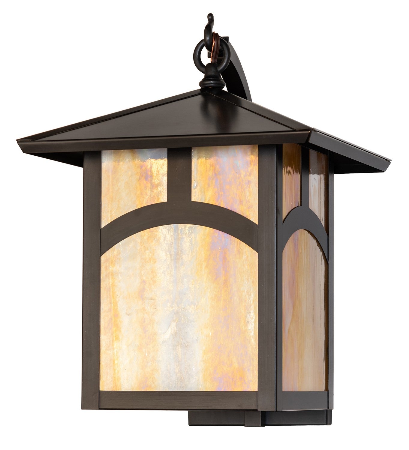 Meyda Tiffany - 84761 - One Light Wall Sconce - Seneca - Craftsman Brown