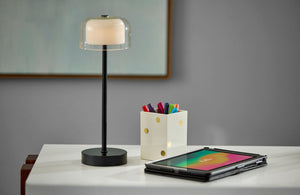 Adesso Home - 3079-01 - LED Table Lamp - Benji - Black