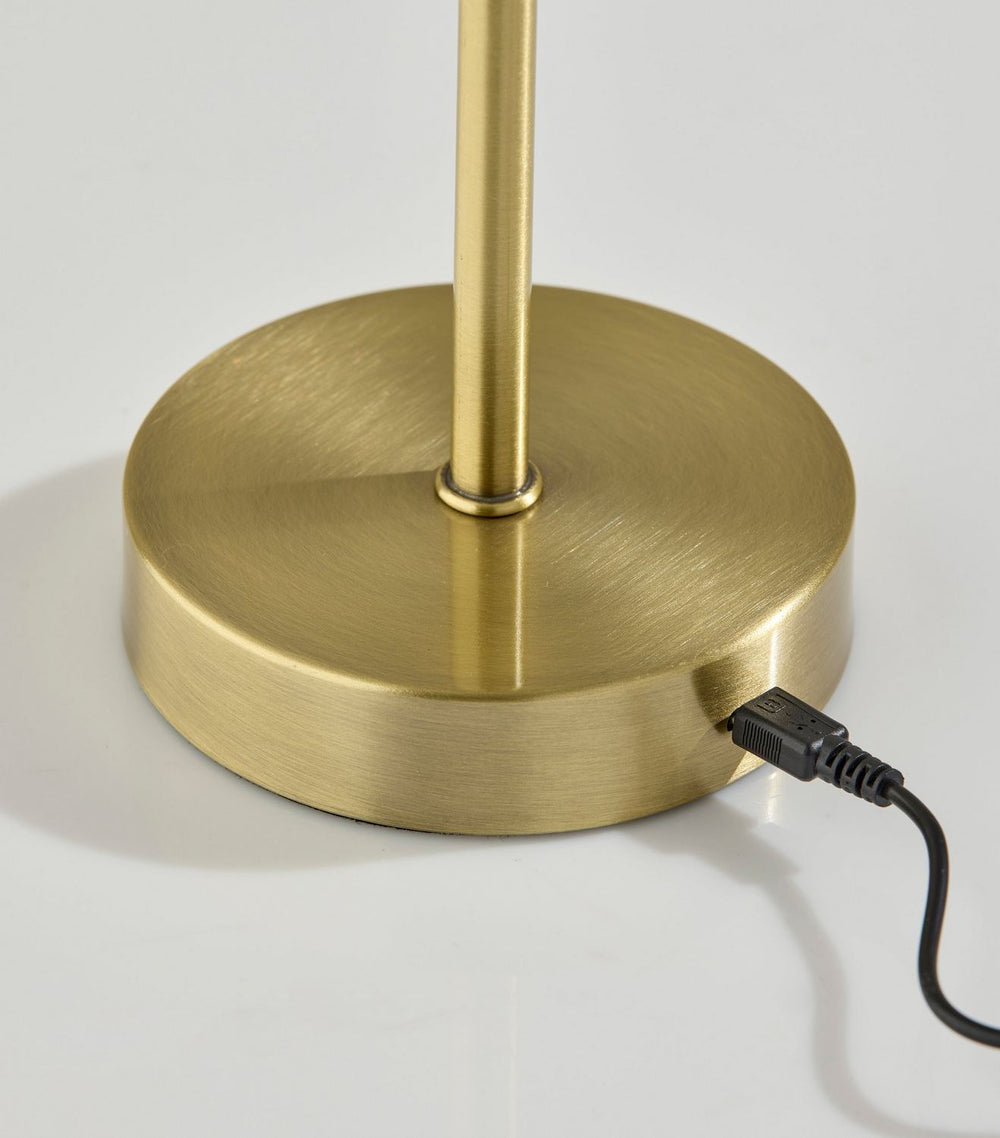 Adesso Home - 3079-21 - LED Table Lamp - Benji - Antique Brass
