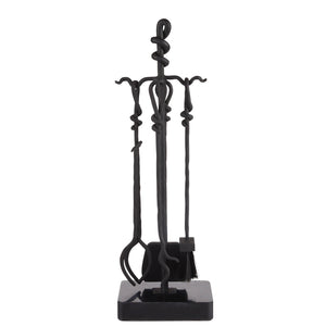 Arteriors - AFI07 - Fireplace Toolset - Denison - Blackened Iron