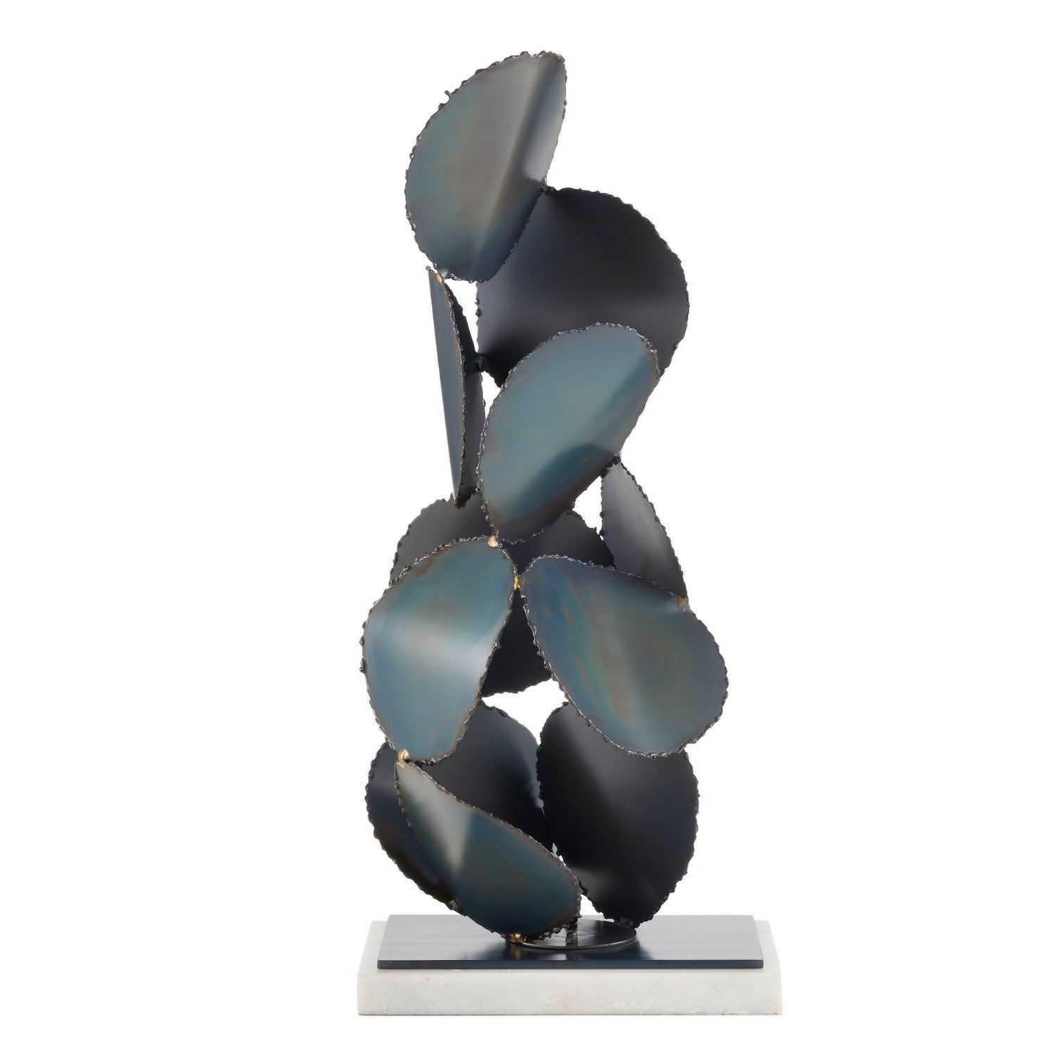 Arteriors - ASI05 - Sculpture - Kensey - Burnt Iron/White