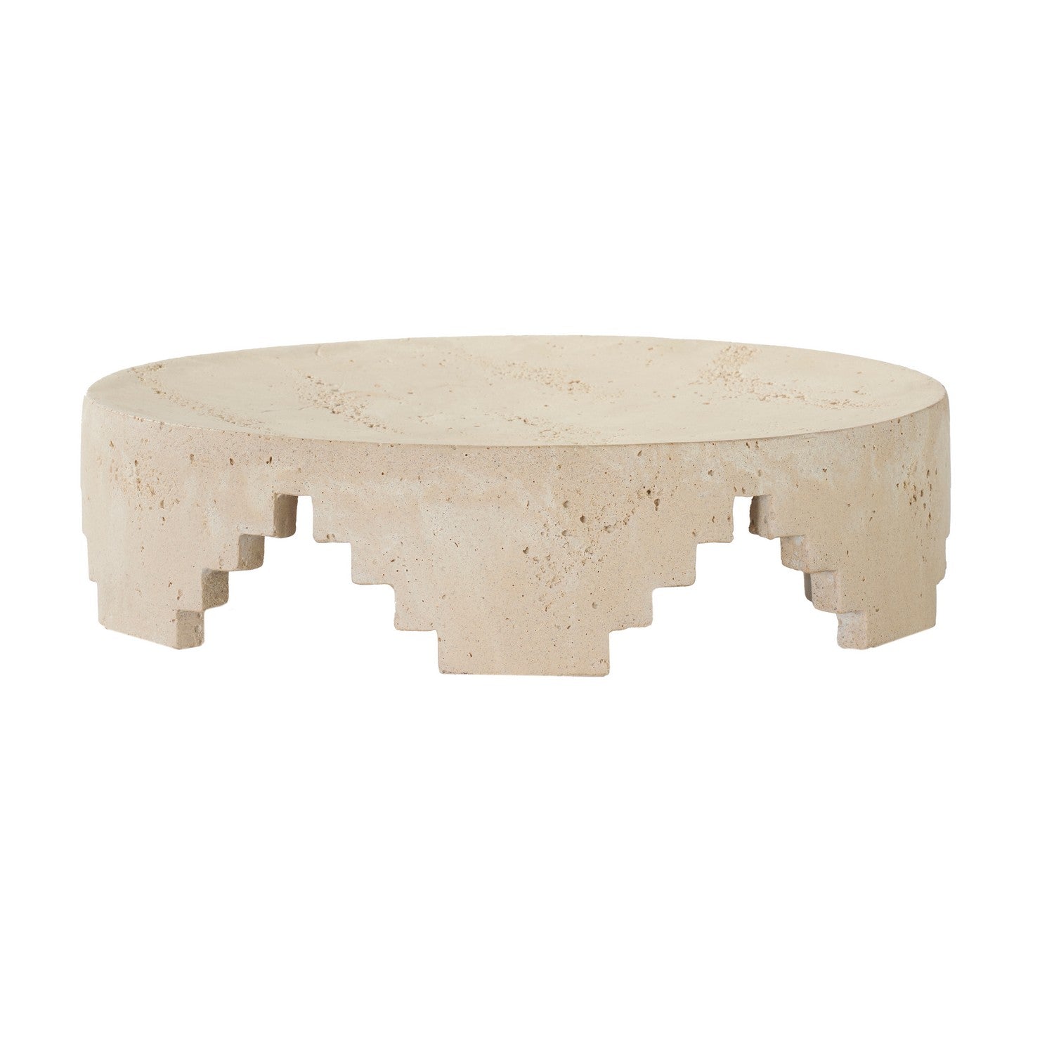 Arteriors - ATC07 - Centerpiece - Cornwall - Faux Travertine